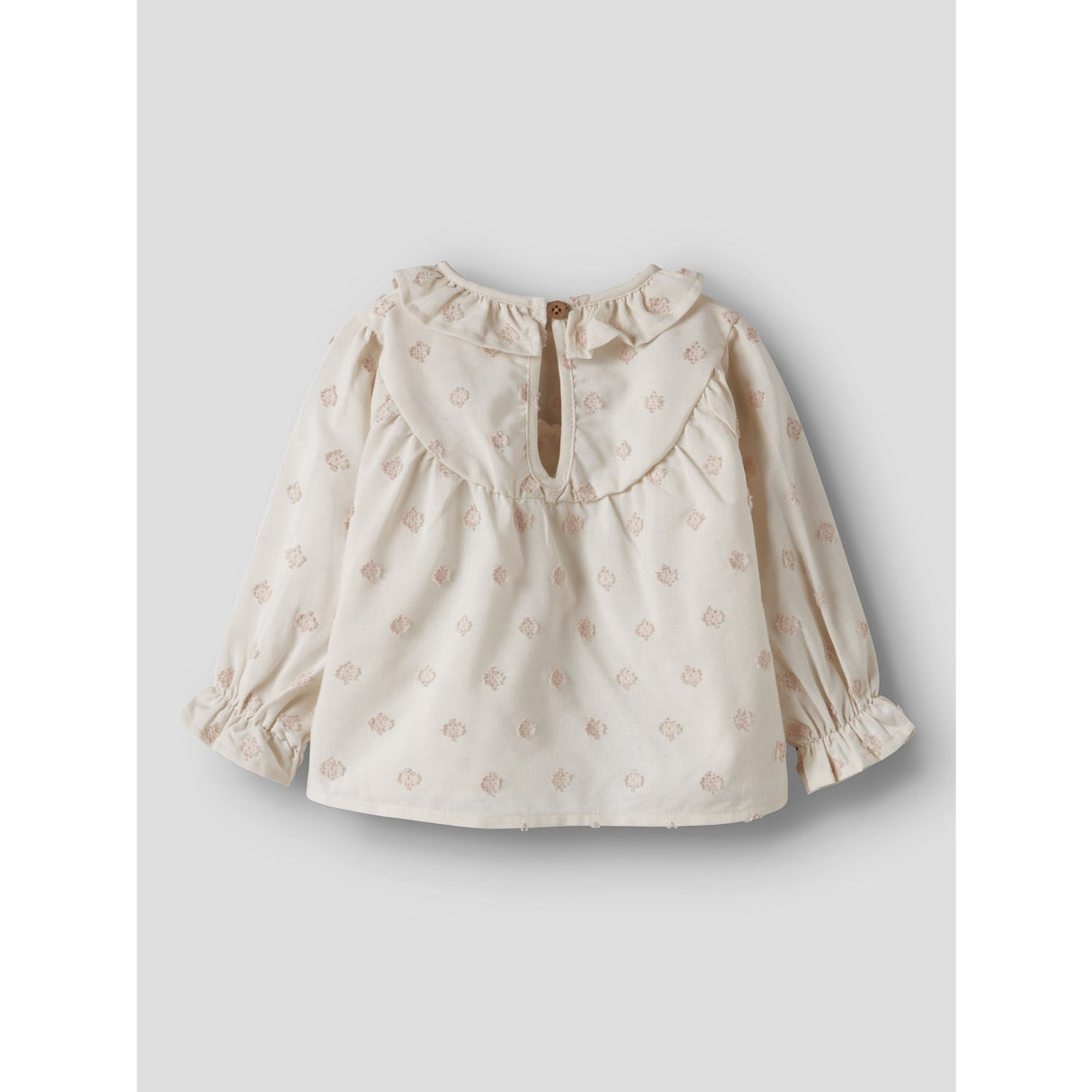 Lil'Atelier Pastel Parchment Nbfnethe Ls Loose Skjorte Lil
