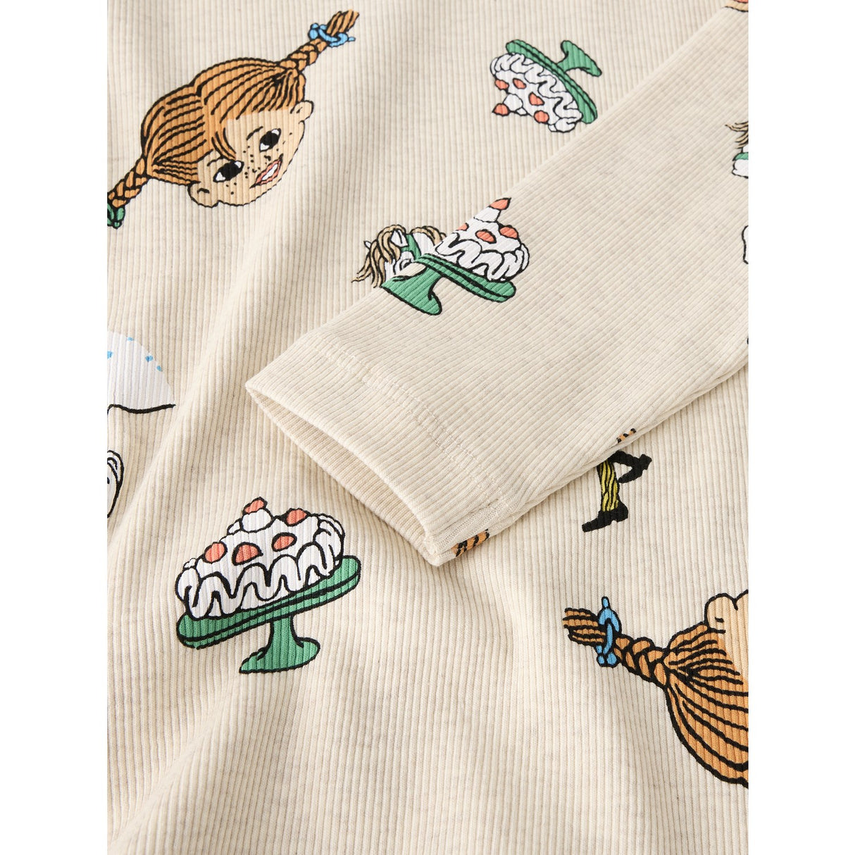 Name It Peyote Melange Nmfsoca Pippi Ls Topp Sky