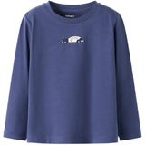 Name It Blue Indigo Nmmopallan Ls Topp