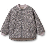 Wheat Black Sea Flowers Vendbar Thermo Jakke Lake