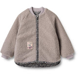 Wheat Black Sea Flowers Vendbar Thermo Jakke Lake