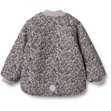 Wheat Black Sea Flowers Vendbar Thermo Jakke Lake