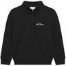 Les Deux Kids Black West Side Half-Zip Collegegenser KIDS