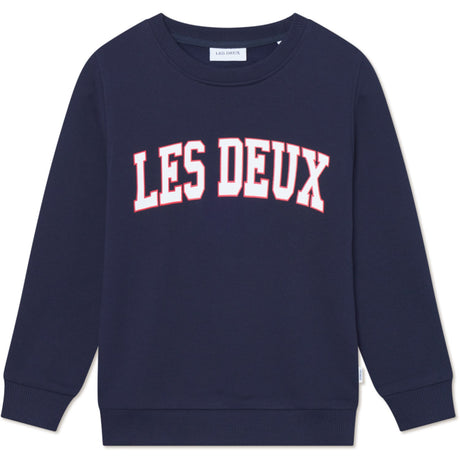 Les Deux Kids Dark Navy Aidan Collegegenser KIDS