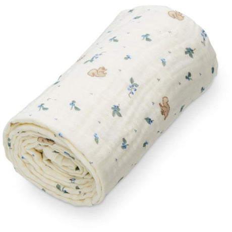 Cam Cam Copenhagen Blueberries Muslin Babyteppe