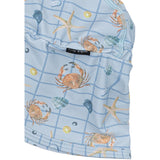 Mikk-Line Faded Denim Swim Lue UV AOP