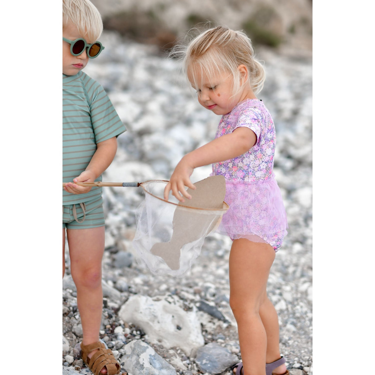 Mikk-Line Lilas Badedrakt UV W Skjørt AOP