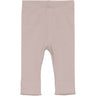 FIXONI Pale Mauve Melange Leggings Melange Rib