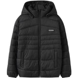 Name It Black Nkmmarble Jakke Pb Noos