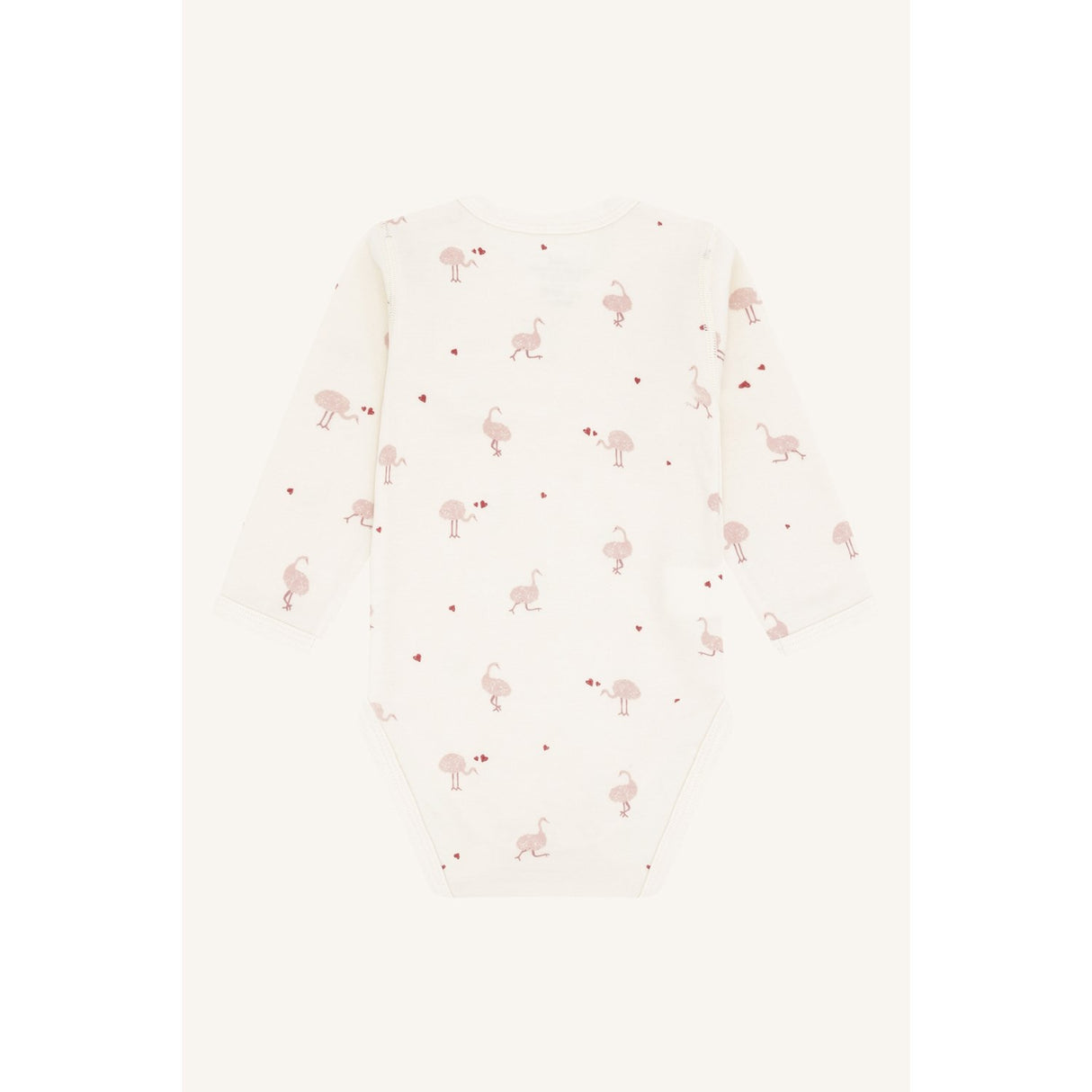 Hust & Claire Off White Baloo Ostrich