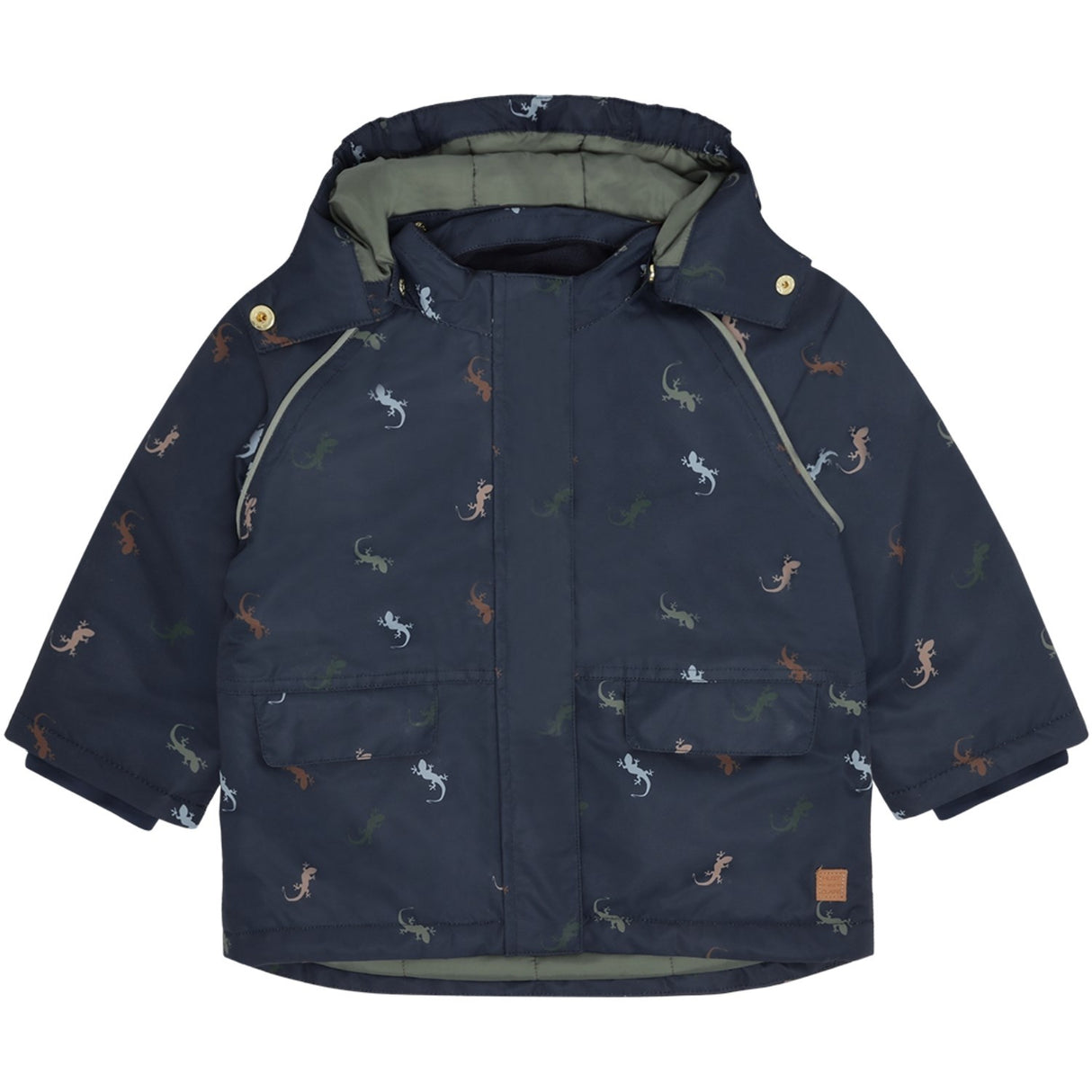 Hust & Claire More Navy Obi Lizards