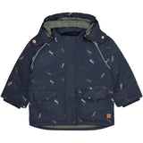 Hust & Claire More Navy Obi Lizards