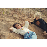 Mini Rodini Black Mammoth Chenille Collegegenser