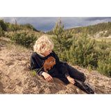 Mini Rodini Black Mammoth Chenille Collegegenser