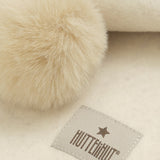 Huttelihut Light Beige Melange Elefantlue X Luksusbaby