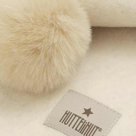 Huttelihut Light Beige Melange Elefantlue X Luksusbaby