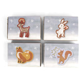 FILIBABBA Forest Friends Sett Of 4 Puzzles Wonderful Winter