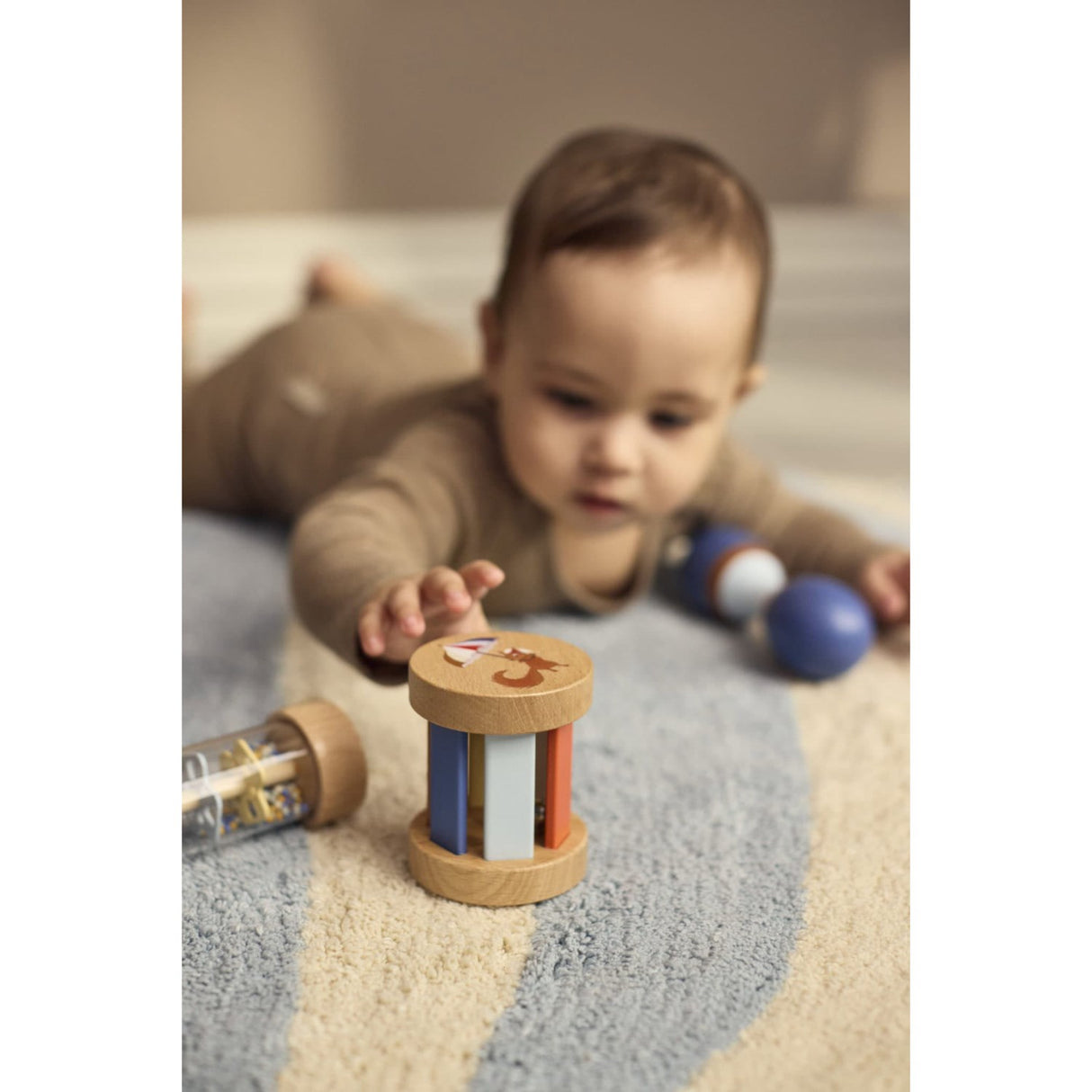FILIBABBA Wood Play Sett My First Wooden Sensory Toys