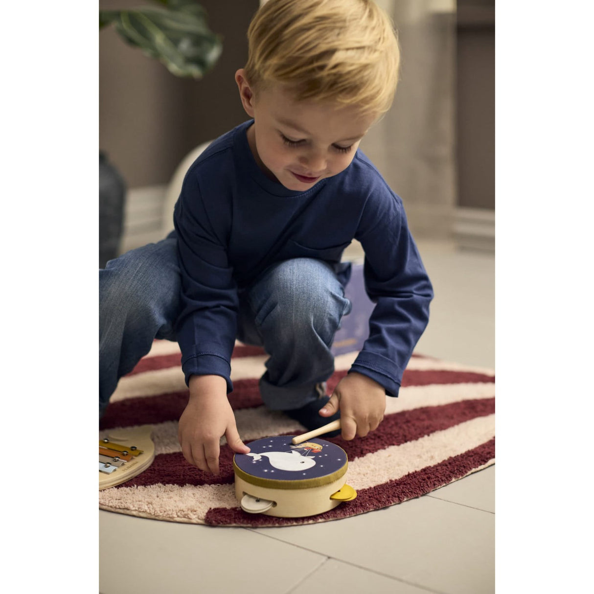 FILIBABBA Play Sett My First Wooden Leketøy Instruments