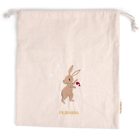 FILIBABBA Hare Embroidered Gift Veske Gots Wonderful Winter Mountain