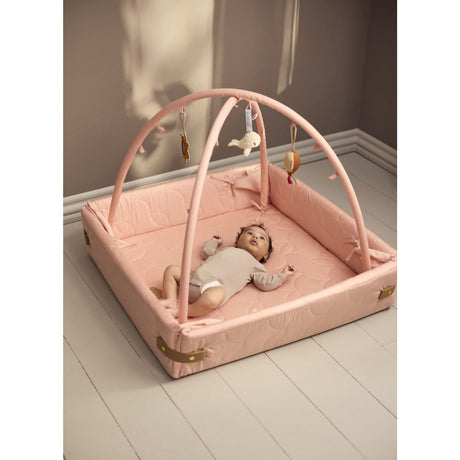 FILIBABBA Misty Rose Activity Nest Soft Quilt