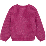 Minymo Fuchsia Fedora Pullover Strikk