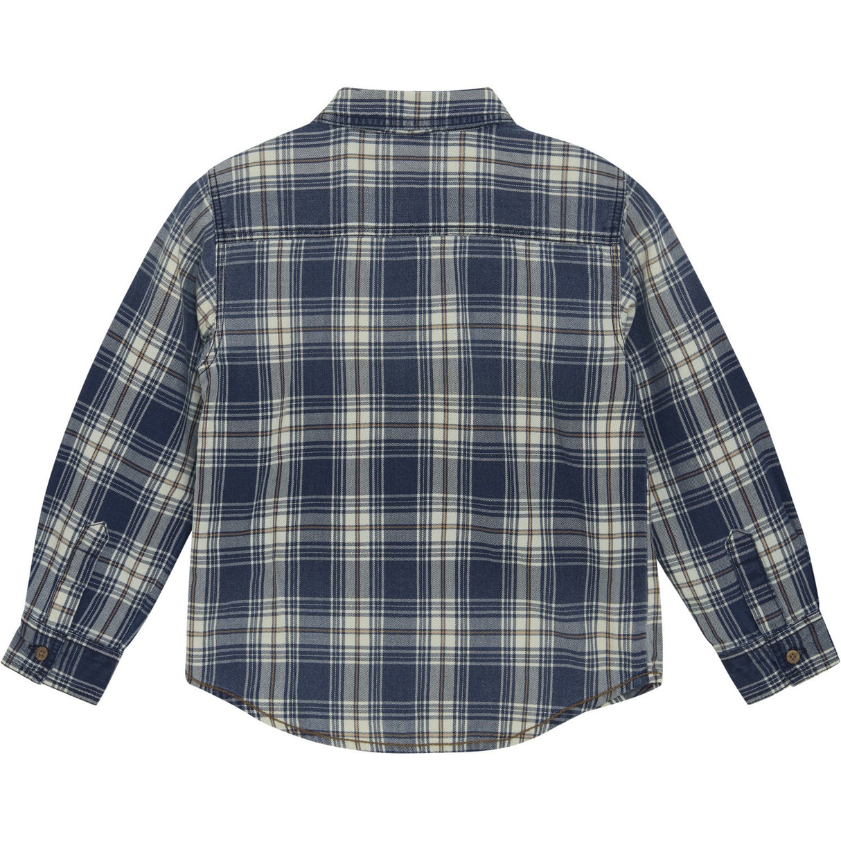 Minymo China Blue Skjorte Ls Check