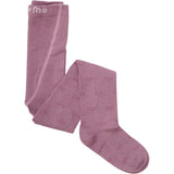 Minymo Mauve Orchid 2-Pakning Stockings W. Pattern