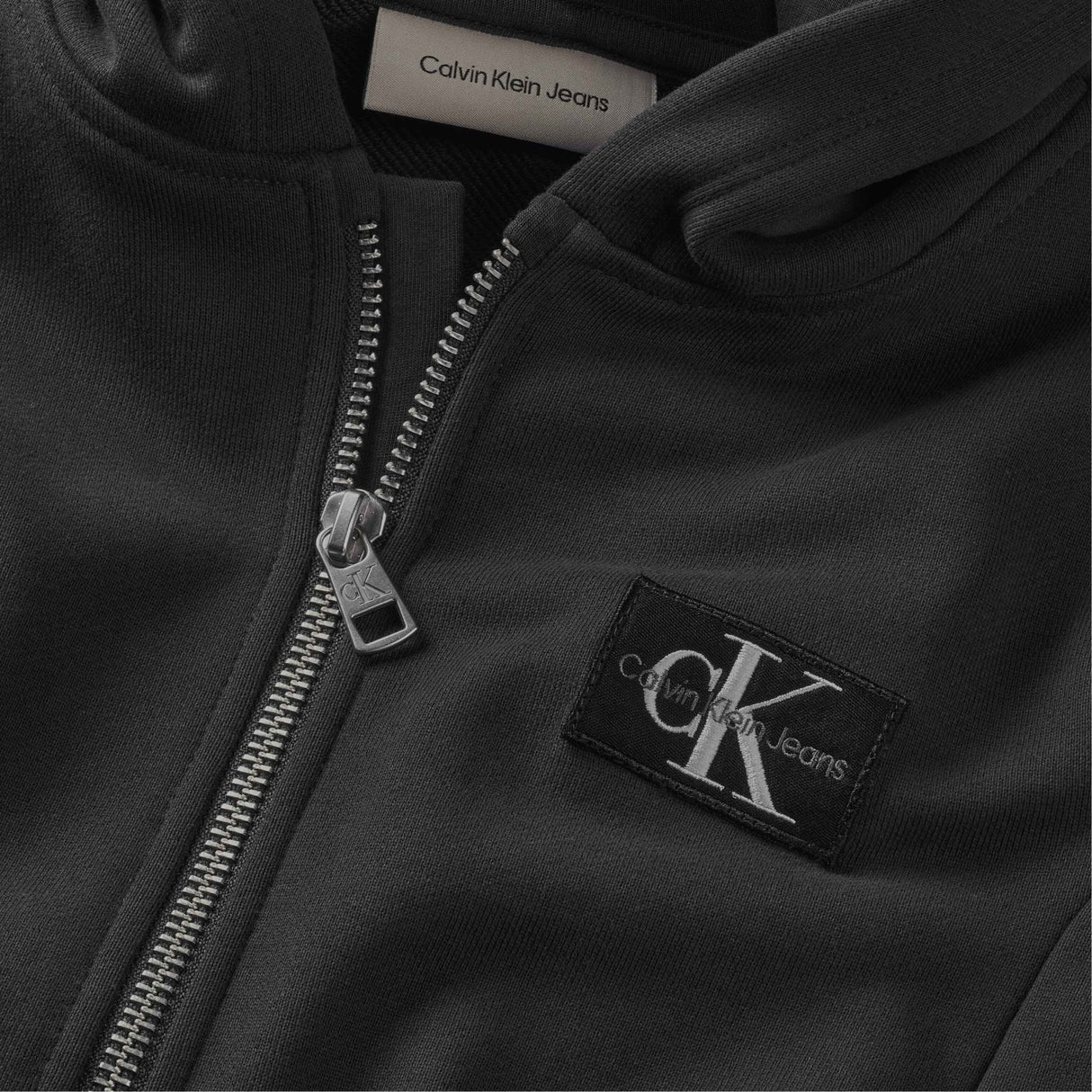 Calvin Klein Ck Black Badge Zip-Through Hettegenser