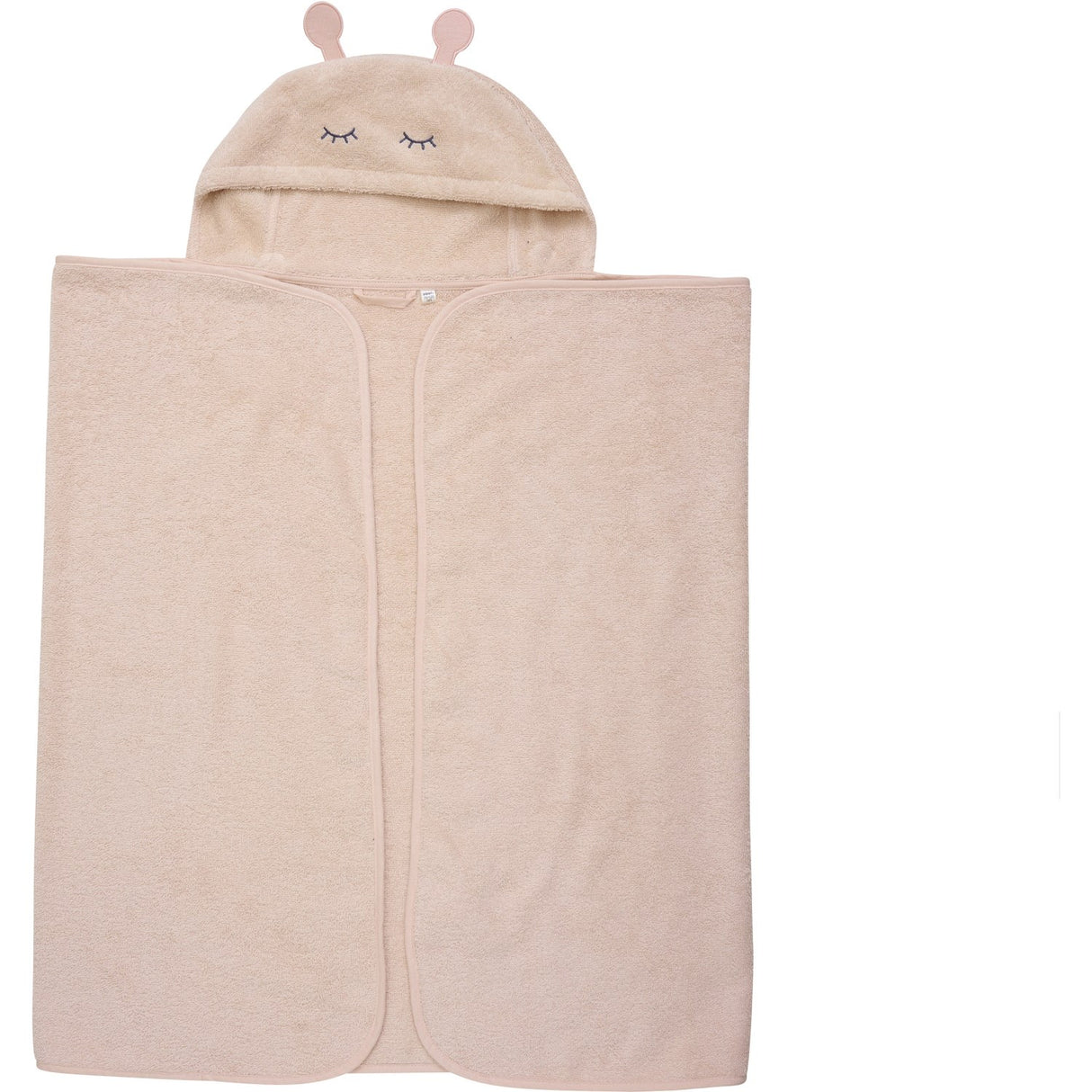 Pippi Rose Dust Hooded Bath Håndkle
