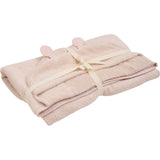 Pippi Rose Dust Hooded Bath Håndkle