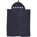 Pippi Odyssey Gray Hooded Bath Håndkle