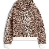 Tommy Hilfiger Leopard Print Leopard Hettegenser