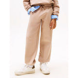 Tommy Hilfiger Malted Milk Tonal Crest Sweatpants
