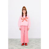 TinyCottons Pink Worm Graphic Collegegenser