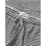 Mads Nørgaard Black/Vanilla Ice 2X2 Bomull Stripe Verona Bukser