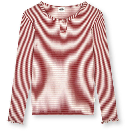 Mads Nørgaard Winery/Vanilla Ice 2X2 Bomull Stripe Tala Tee Ls