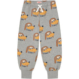 TinyCottons Medium Grey Heather Dogs Sweatpant