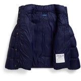 Polo Ralph Lauren Newport Navy W White Pp Girl Bomber Jakke