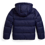 Polo Ralph Lauren Newport Navy W White Pp Girl Bomber Jakke