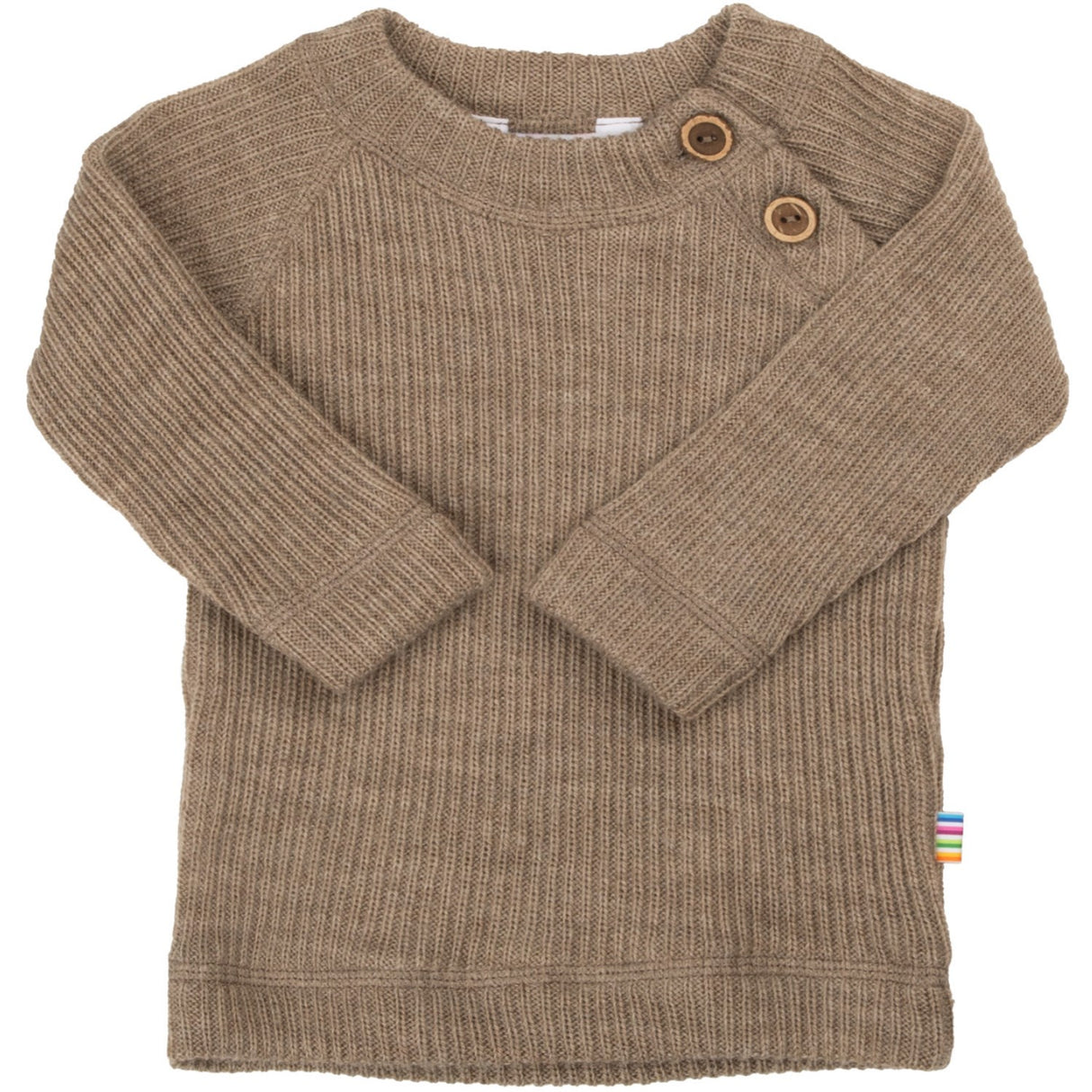 Joha Beige Melange Bluse M/Lange Ermer