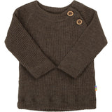 Joha Brown Melange Bluse M/Lange Ermer