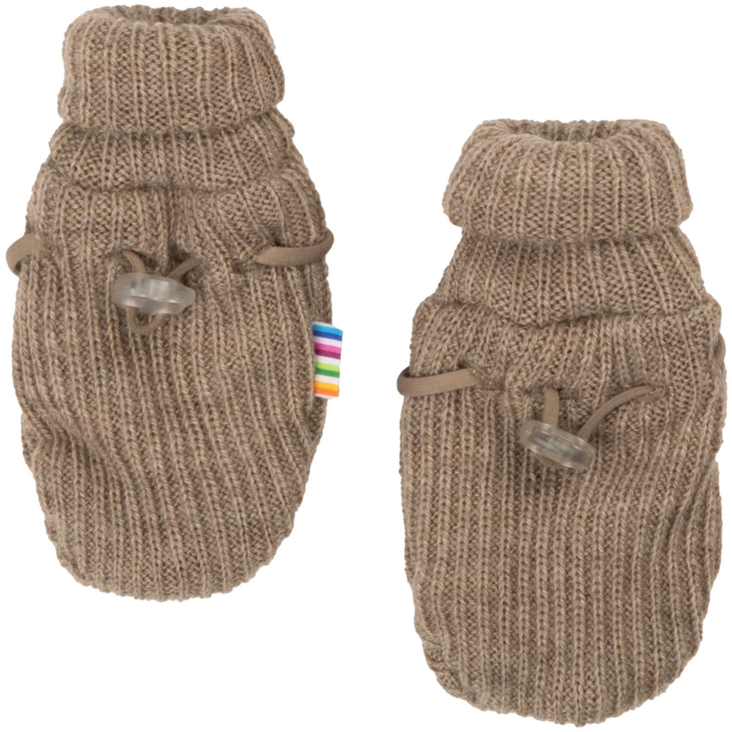 Joha Beige Melange Votter Dobbel Lags