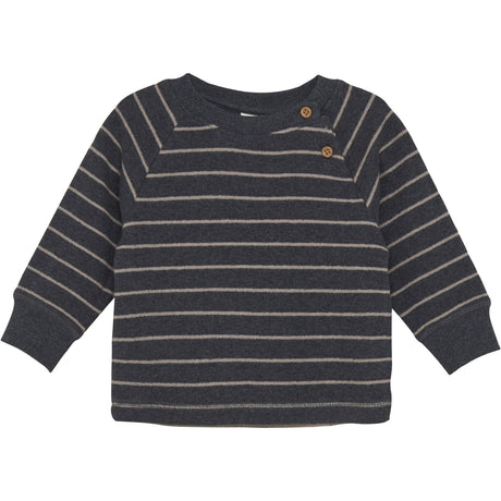 En Fant Ebony Collegegenser Ls Stripe