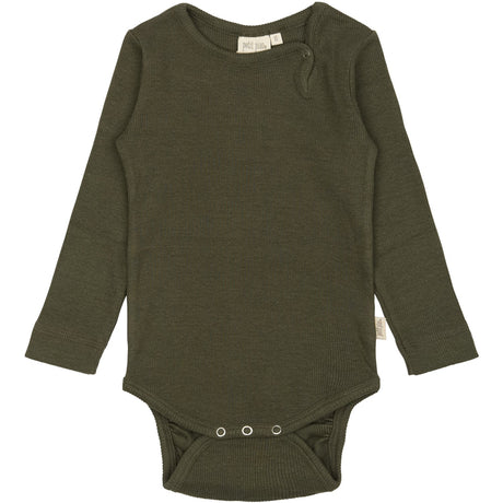 Petit Piao Green Leaf Body L/S Modal