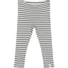 Petit Piao True Navy/off White Legging Modal Striped