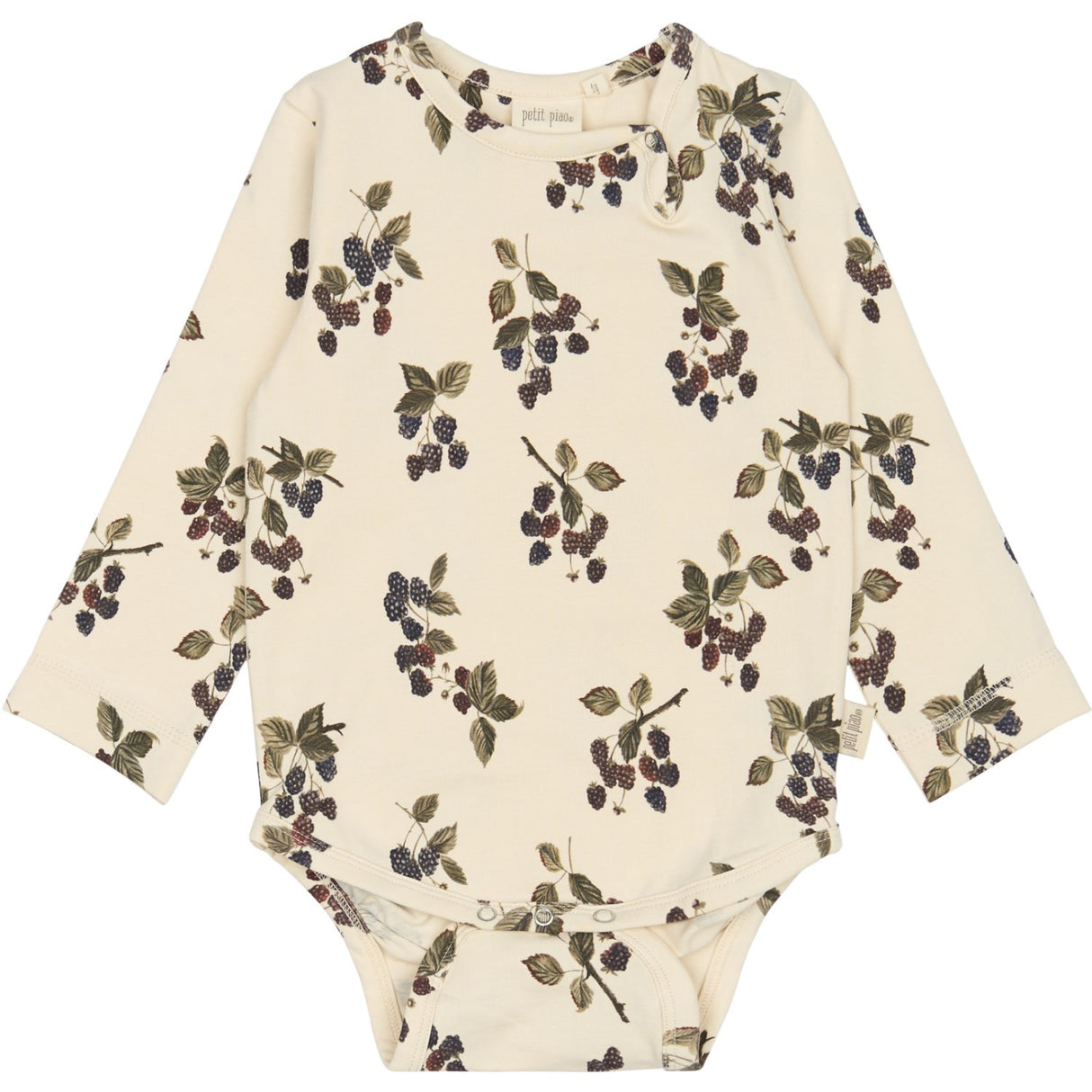 Petit Piao Black Berry Body L/S Printed