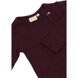 Petit Piao Dark Grape Body L/S Modal