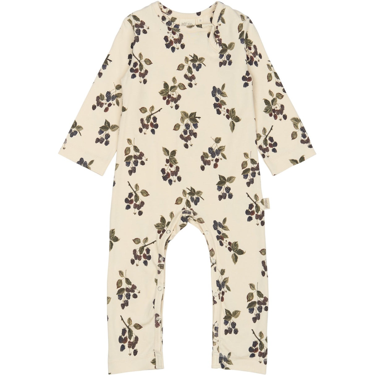 Petit Piao Black Berry Buksedrakt L/S Printed