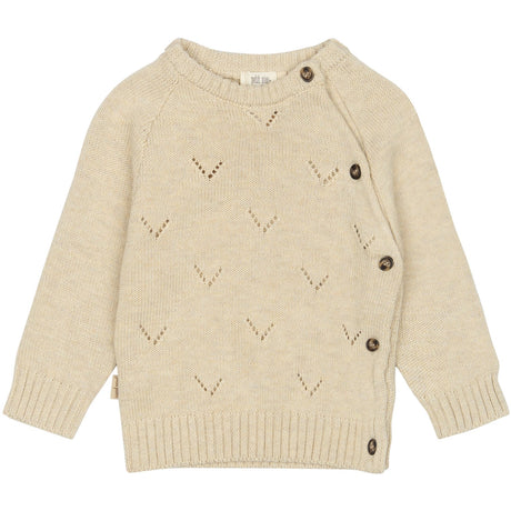 Petit Piao Off White PpDaqa Fold Over Strikk